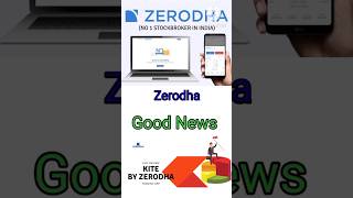 Zerodha Brokerage News Today  Zerodha News Today zerodha zerodhaaccountopening zerodhakite [upl. by Eifos]