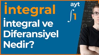 İntegral ve Diferansiyel Nedir  AYT İntegral  1 [upl. by Mill]