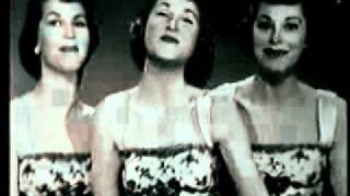 Sugartime  The McGuire Sisters 1958 [upl. by Burnard]