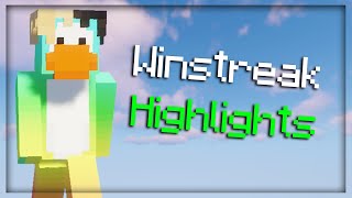 Winstreak Highlights Cheaters Sweats Funny Moments  Hypixel Bedwars [upl. by Aisenat557]