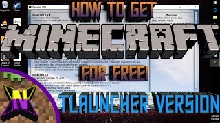 How to get Minecraft for Free  Safe  Tlauncher [upl. by Llednav318]