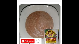 HOW TO COOK AMABELE SOFT PORRIDGESOUTH AFRICAN YOUTUBER [upl. by Deyas]