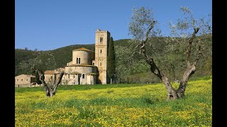 Abbazia di SantAntimo  Oro di Montalcino [upl. by Derman63]