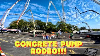 ACPA CONCRETE PUMP RODEO [upl. by Nalehp]