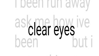 ‹ clear eyes › tweening [upl. by Hanikas197]