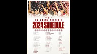 OU Softball Full schedule is released [upl. by Yednil386]