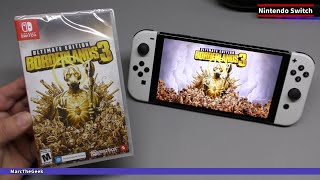 Borderlands 3 Ultimate Edition Unboxing amp Gameplay on Nintendo Switch [upl. by Tsirhc]