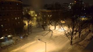 Snowzilla Storms DC  The End timelapse video [upl. by Anurb]