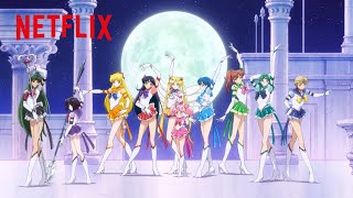 Pretty Guardian Sailor Moon Cosmos The Movie Part 1 OP  quotMoonlight Legendquot  Netflix Anime [upl. by Milt]