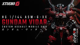 CUSTOM BUILD GUNPLA  HG 1144 GUNDAM VIDAR [upl. by Grefe]