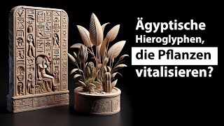 Ägyptische Hieroglyphen die Pflanzen vitalisieren [upl. by Winograd]