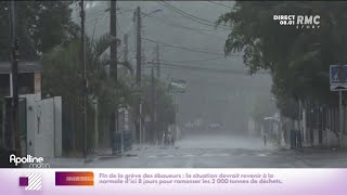 La Réunion  le cyclone Batsirai doit toucher lîle ce jeudi [upl. by Mines322]