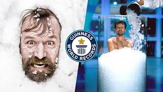 How Did Wim Hof Become The Iceman  Guinness World Records [upl. by Einneg]