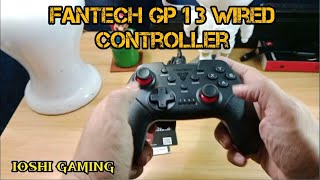 Fantech GP13 Wired Controller UnboxingTesting [upl. by Assilam]