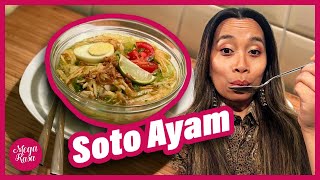 Ho preparato Soto Ayam la zuppa più famosa dellIndonesia [upl. by Valda]