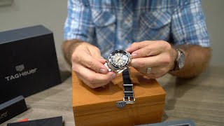 How to Change a Tag Heuer Watch Band without any Tools [upl. by Fendig]