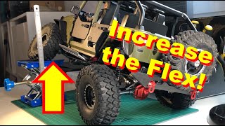 How to Increase the Flex in RC Crawlers [upl. by Lig363]