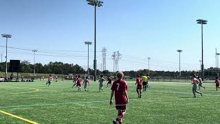 101224 Tournament 1st Half PW Courage Challenge 09B vs Richmond Kickers Elite Black B10 [upl. by Oleta]