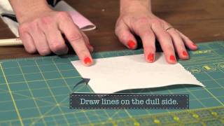 Quilty how to make a quilt label [upl. by Gonsalve]