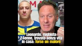 SOLO 24 ANNI ennesimo MALORE IMPROVVISO NEL RUGBY ITALIANO Robby Giusti [upl. by Niad999]