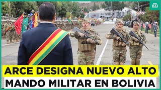 Así fue el juramento del nuevo alto mando militar en Bolivia que designó el presidente Luis Arce [upl. by Uda115]