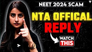 Official Press Released by NTA  NEET 2024 Scam  Seep Pahuja [upl. by Shirlene387]