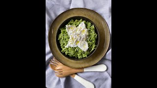 Green goddess salade met burrata makkelijk recept  Shorts [upl. by Eniak]