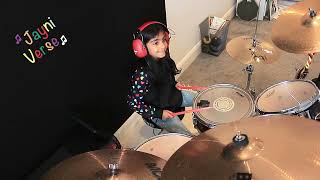 The Cult  She Sells Sanctuary  Trinity Grade 2 Drum Cover 7 year old [upl. by Venetia]