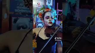 Violinista UAGro Acapulco  Día de Muertos en la Coordinación General Zona Sur [upl. by Ennad]