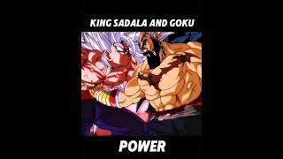 Goku Vs King Sadala 😈🔥 dragonball goku dragonballz sadalaking foryou trending shortsfeed [upl. by Tabbatha]