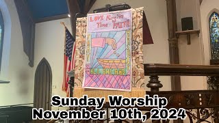 Sunday Worship 111024 [upl. by Noside]