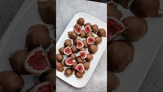 SCHOKO HIMBEEREN  Rezept  selber machen [upl. by Aihsiyt368]