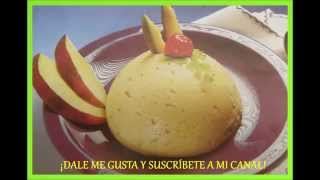 Práctico y Delicioso Esponjado de mango  Receta Casera [upl. by Elvie449]