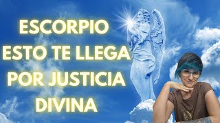 ESCORPIO♏️ ESTAS BENDECIDO ESCORPIO TENDRAS POR JUSTICIA LO QUE TE MERECES CON PERSONAscorpio [upl. by Annayrb]