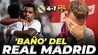 🏆BAÑO BLANCO  REAL MADRID 41 BARÇA [upl. by Ytnom225]