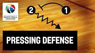 Basketball Coach Deslea Wrathall  Fundamentals for Pressing Defense [upl. by Pauli]