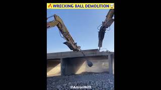 🔥Wrecking Ball Demolition🤯shorts viral [upl. by Zeus]