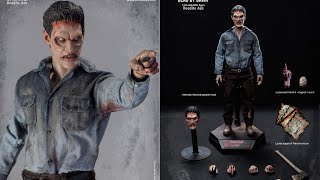 New Evil Dead 2 Deadite Ash 16 scale action figure Asmus toys revealed preorder info [upl. by Haseefan163]