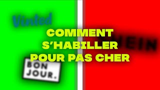 Comment bien shabiller pour pas cher [upl. by Akirderf]