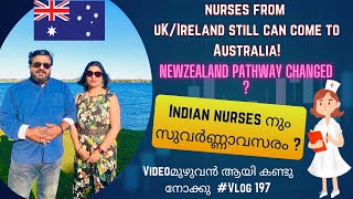 New Zealand pathwayAustralia changednurses from UKIreland can come to AustraliaEnglish subtitle [upl. by Poree492]