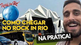 COMO CHEGAR NO ROCK IN RIO 2024 [upl. by Marienthal]