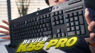 CORSAIR K55 RGB PRO 🔥 ¿MEJOR TECLADO CALIDAD PRECIO 2023 [upl. by Gamber]