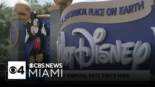 Disney World hikes up price on annual pass [upl. by Neau]