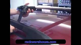 Thule AeroBlade Edge Complete 2 Bar Roof Rack for Raised Railings 7501 7502 7503 7504 [upl. by Imaj15]