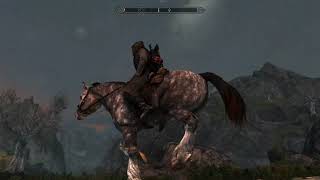 Skyrim  Obtain Boethiahs Proving and start Boethiahs Calling Quest Horse Combat w Archery [upl. by Inalel304]