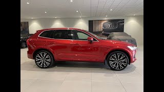 Volvo XC60 T8 Recharge PlugIn Hybrid 390HP Fusion Red Interior amp Exterior [upl. by Atilek]