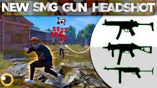 Smg Guns Headshot Trick  Ump Headshot Trick In Free Fire  Free Fire Headshot Trick  2024 [upl. by Rafter]