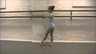 Aimee  Ballet  Battement tendu en croix 2 [upl. by Hctim]