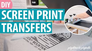 How to Make Plastisol Screen Print Transfers [upl. by Nels]