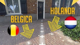 FRONTERA ENTRE BÉLGICA Y HOLANDA LA MAS RARA DEL MUNDO 😲😲 [upl. by Baggott]